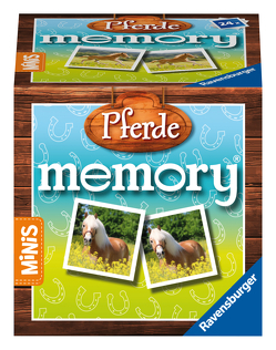 Ravensburger Minis – 24556 – Pferde memory®, Gedächtnisspiel, Der Kinderspiel Klassiker für Pferde-Freunde ab 3 Jahren von Hurter,  William H.