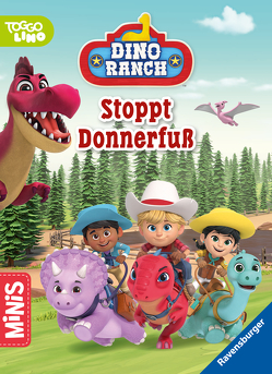 Ravensburger Minis: Dino Ranch – Stoppt Donnerfuß von Boat Rocker Rights Inc, Felgentreff,  Carla