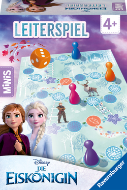 Ravensburger Minis Spiel – 24565 – Disneys Eiskönigin Leiterspiel, Würfellaufspiel für Kinder ab 4 Jahren