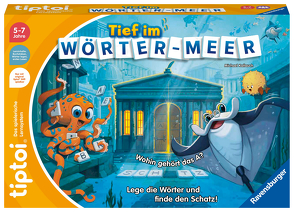 Ravensburger tiptoi 00103 Tief im Wörter-Meer, Spiel für Kinder von 5-7 Jahren, für 1-4 Spieler von Kallauch,  Michael