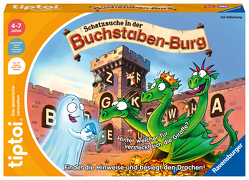 Ravensburger tiptoi 00124 Schatzsuche in der Buchstabenburg, Spiel für Kinder von 4-7 Jahren, für 1-4 Spieler von Haferkamp,  Kai