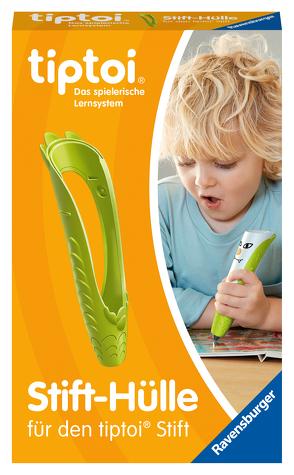 Ravensburger tiptoi 00151 – Stifthülle zum Wechseln in Grün / Wechselhülle für den tiptoi-Stift / Geeignet für Kinder ab 3 Jahren