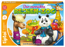 Ravensburger tiptoi Spiel 00104 – Der verrückte Rechen-Zoo – Lernspiel ab 4 Jahren, lehrreiches Zahlenspiel für Jungen und Mädchen, für 1-4 Spieler von Haferkamp,  Kai