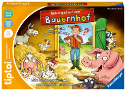 Ravensburger tiptoi Spiel 00125 Rätselspaß auf dem Bauernhof – Lernspiel ab 3 Jahren, lehrreiches Logikspiel für Jungen und Mädchen, für 1-4 Spieler von Brand,  Inka und Markus
