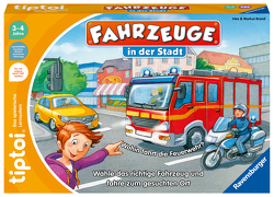 Ravensburger tiptoi Spiel 00127 Fahrzeuge in der Stadt – Lernspiel ab 3 Jahren, lehrreiches Zuordnungsspiel für Jungen und Mädchen, für 1-4 Spieler von Brand,  Inka und Markus