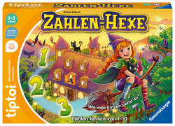 Ravensburger tiptoi Spiel 00132 Zahlen-Hexe, Zählen lernen von 1 – 10 für Kinder ab 3 Jahren von Kallauch,  Michael
