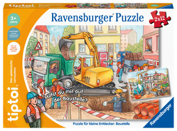 Ravensburger tiptoi Puzzle 00137 Puzzle für kleine Entdecker: Baustelle, Puzzle für Kinder ab 3 Jahren, für 1 Spieler von Bachmann,  Andreas