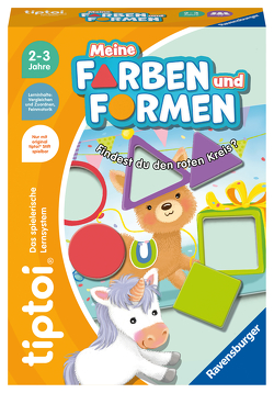 Ravensburger tiptoi Spiel 00168 – Meine Farben und Formen, Lernspiel für Kinder ab 2 Jahren