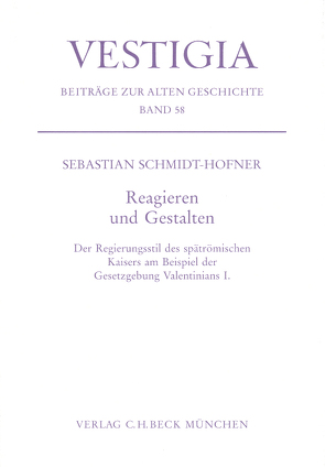 Reagieren und Gestalten von Schmidt-Hofner,  Sebastian