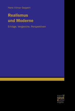 Realismus und Moderne von Geppert,  Hans Vilmar