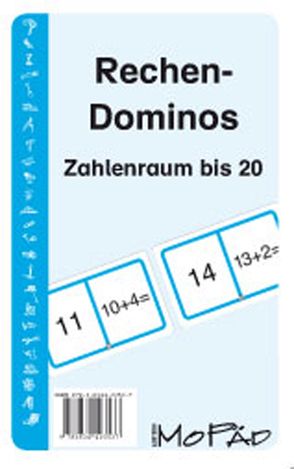 Rechen-Dominos: Zahlenraum bis 20 von Lange,  Angelika, Lange,  Jürgen