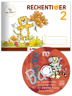 RECHENTIGER 2 mit CD-ROM Mathetiger Basic 2 von Laubis,  Thomas, Sagner,  Ida