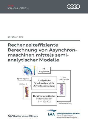 Rechenzeiteffiziente Berechnung von Asynchronmaschinen mittels semi-analytischer Modelle von Bals,  Christoph