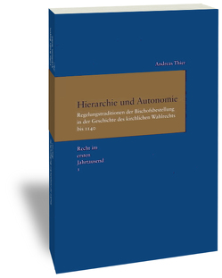 Hierarchie und Autonomie von Thier,  Andreas