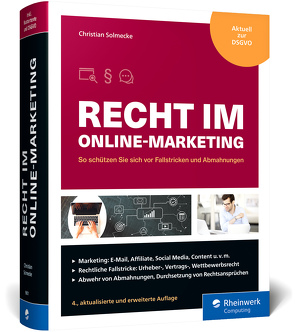 Recht im Online-Marketing von Solmecke,  Christian