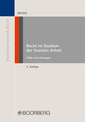 Recht im Studium der Sozialen Arbeit von Böckh,  Fritz