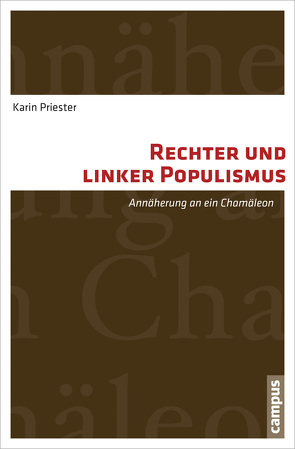 Rechter und linker Populismus von Priester,  Karin