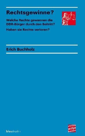 Rechtsgewinne? von Buchholz,  Erich