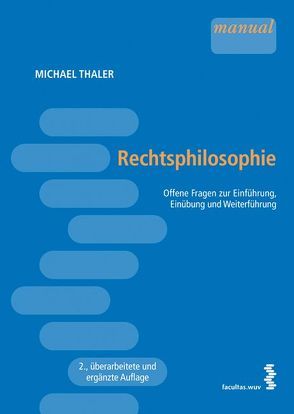 Rechtsphilosophie von Thaler,  Michael