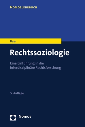 Rechtssoziologie von Baer,  Susanne