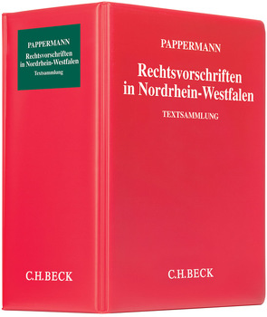 Rechtsvorschriften in Nordrhein-Westfalen von Mokros,  Reinhard, Pappermann,  Ernst