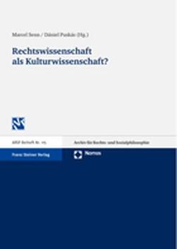 Rechtswissenschaft als Kulturwissenschaft? von Puskás,  Dániel, Senn,  Marcel