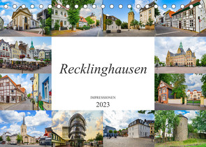Recklinghausen Impressionen (Tischkalender 2023 DIN A5 quer) von Meutzner,  Dirk
