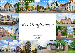Recklinghausen Impressionen (Wandkalender 2021 DIN A4 quer) von Meutzner,  Dirk