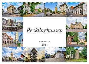 Recklinghausen Impressionen (Wandkalender 2024 DIN A2 quer), CALVENDO Monatskalender von Meutzner,  Dirk