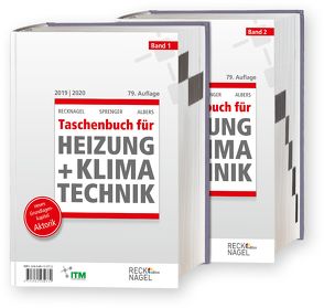 Recknagel – Taschenbuch für Heizung und Klimatechnik 79. Ausgabe 2019/2020 – Basisversion von Albers,  Karl-Josef