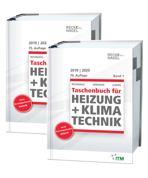 Recknagel – Taschenbuch für Heizung und Klimatechnik 79. Ausgabe 2019/2020 – Basisversion von Albers,  Karl-Josef