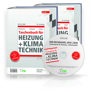 Recknagel – Taschenbuch für Heizung und Klimatechnik 79. Ausgabe 2019/2020 – Premiumversion von Albers,  Karl-Josef