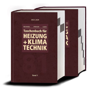 Recknagel – Taschenbuch für Heizung und Klimatechnik 81. Ausgabe 2023/2024 – Basisversion von Albers,  Karl-Josef