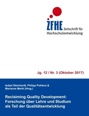 Reclaiming Quality Development: von Merkt,  Marianne, Pohlenz,  Philipp, Steinhardt,  Isabel