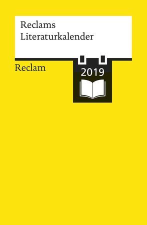 Reclams Literatur-Kalender 2019