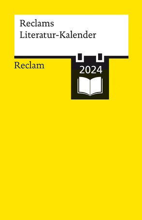 Reclams Literatur-Kalender 2024