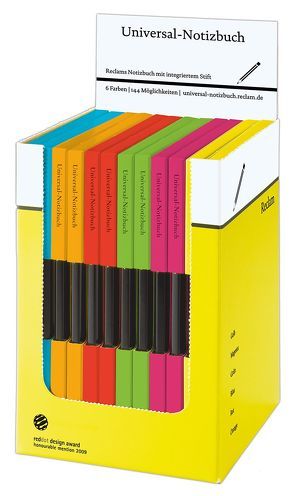 Reclams Universal-Notizbuch (12 Exemplare in Box) von Blum,  Wolfgang