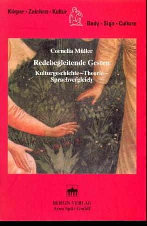 Redebegleitende Gesten von Müller,  Cornelia