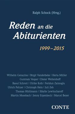 Reden an die saarländischen Abiturienten von Gestier,  Markus, Schock,  Ralph