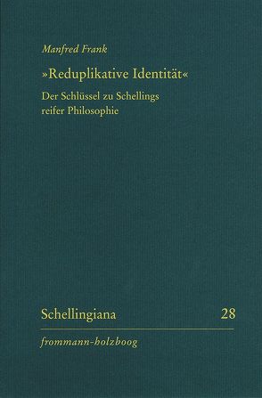 »Reduplikative Identität« von Frank,  Manfred