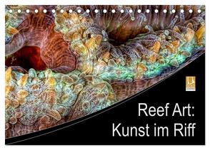 Reef Art – Kunst im Riff (Tischkalender 2024 DIN A5 quer), CALVENDO Monatskalender von Jager,  Henry