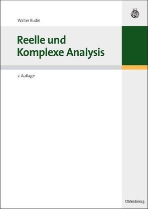 Reelle und Komplexe Analysis von Rudin,  Walter