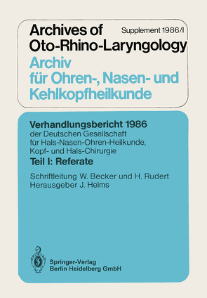 Referate von Becker,  W., Rudert,  H.