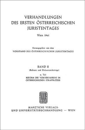 Reform d.Vorverfahrens i.öst. Strafprozeß von Lotheissen,  Wolfgang, Roeder,  Hermann