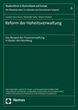 Reform der Hoheitsverwaltung von Götz,  Alexander, Hesse,  Joachim Jens, Schubert,  Simon