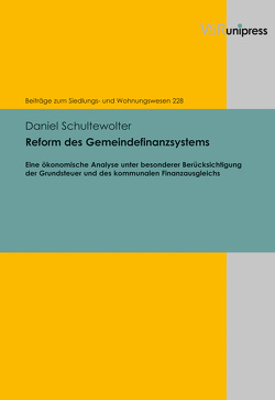 Reform des Gemeindefinanzsystems von Schultewolter,  Daniel