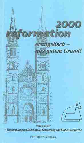 Reformation 2000 von Pflaumer,  Martin