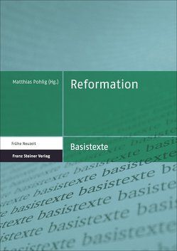 Reformation von Pohlig,  Matthias