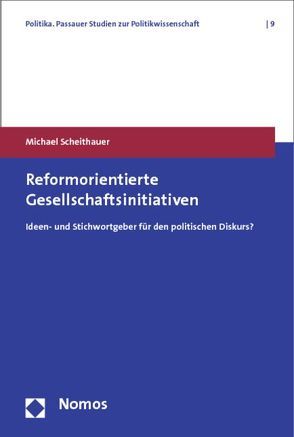 Reformorientierte Gesellschaftsinitiativen von Scheithauer,  Michael