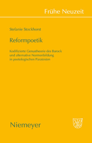 Reformpoetik von Stockhorst,  Stefanie